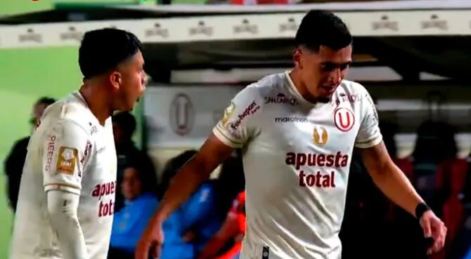 Gol de César Inga para el 2-0 de Universitario ante Sporting Cristal.